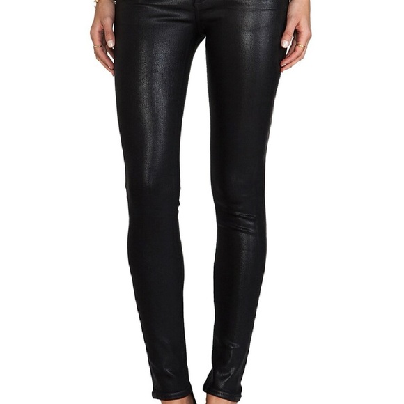 Citizen of Humanity Coated Black Jeans PERFECT CONDITION - Picture 8 of 9